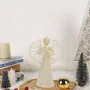 Anioł Figurka z włókna Abaca 10 cm