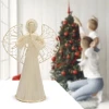 Anioł Figurka z włókna Abaca 10 cm
