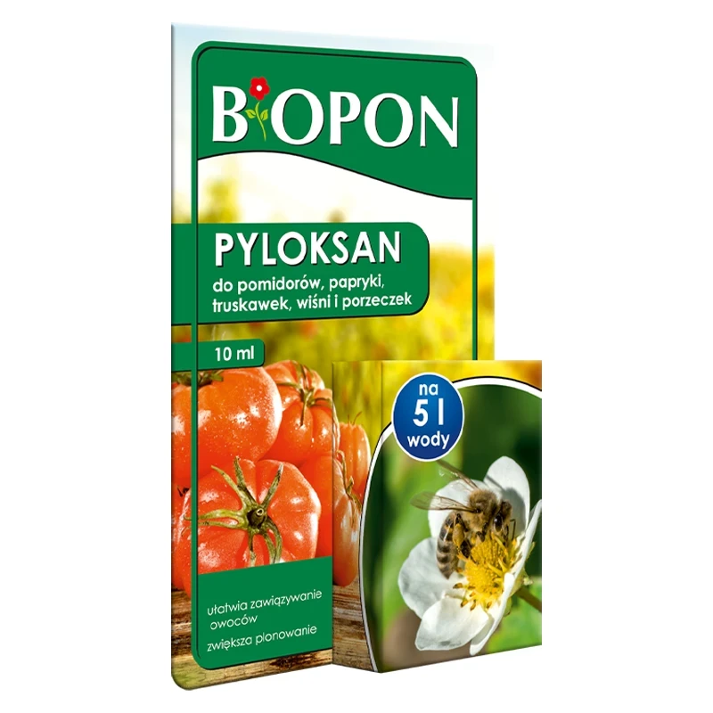 BIOPON Pyloksan 10 ml - ułatwiający zawiązywanie owoców