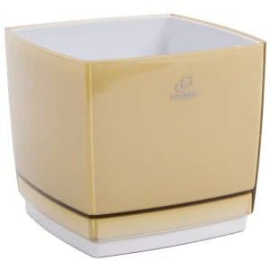 Doniczka Square Dwuwarstwowa