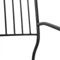 Modułowa ławka ogrodowa z oparciem 120 cm