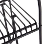 Modułowa ławka ogrodowa z oparciem 120 cm