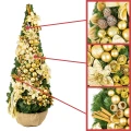 Choinka ubrana Złota