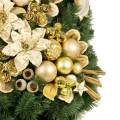 Choinka ubrana Złota