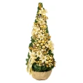 Choinka ubrana Złota