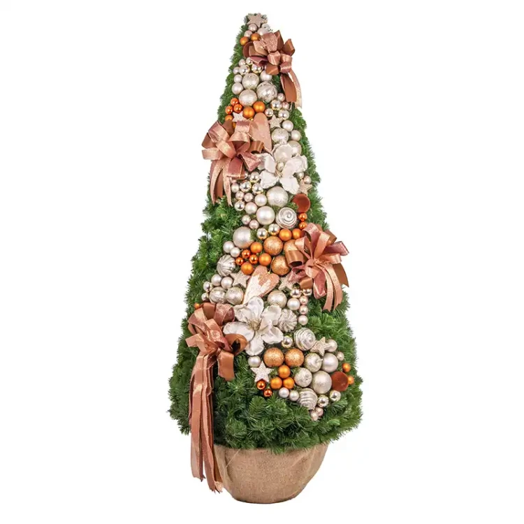 Choinka sztuczna dekorowana MAROKO 160 cm PREMIUM