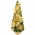 Choinka Sztuczna Złota - Ozdobiona