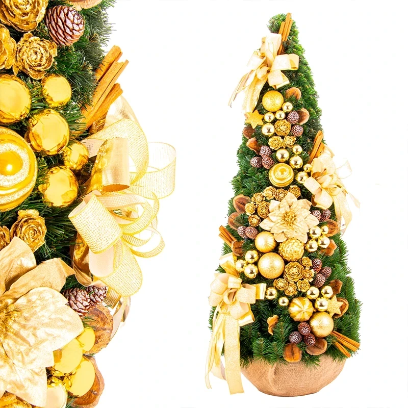 Choinka Sztuczna Złota 110 cm