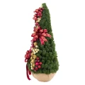Sztuczna Choinka Udekorowana 110 cm - Czerwono-złota