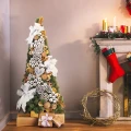Choinka sztuczna dekorowana SILVER 110 cm