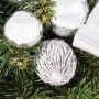 Sztuczna Choinka Udekorowana 30 cm - SILVER