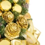 Sztuczna Choinka Udekorowana 50 cm - GOLD