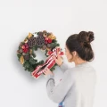 Wianek Świąteczny Premium 35 cm - ETNO