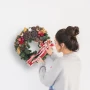 Wianek Świąteczny Premium 35 cm - ETNO