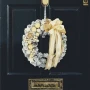 Wianek Świąteczny Premium 35 cm - Vanilla