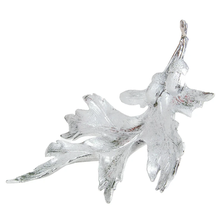 Zawieszka choinkowa - liść dębu 20 cm