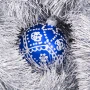 Szklana bombka zdobiona - romby fot. 2