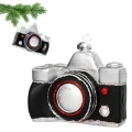 Szklana Zawieszka na choinkę - Aparat fotograficzny 10 cm