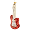 Zestaw szklanych zawieszek na choinkę - gitara, radio i słuchawki
