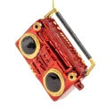 Zestaw szklanych zawieszek na choinkę - gitara, radio i słuchawki