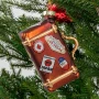 Szklana bombka Zawieszka na choinkę - Walizka