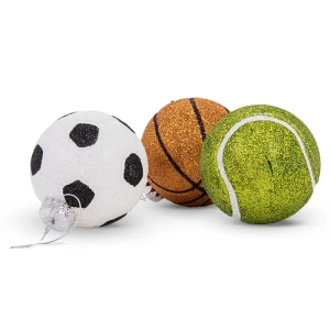 Piłki sportowe - bombki choinkowe 8 cm