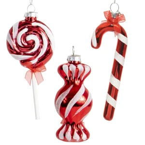 Szklane Słodycze - Ozdoba na choinkę Mix