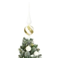 Szklany szpic choinkowy 31 cm - Wzór Spirali fot. 8