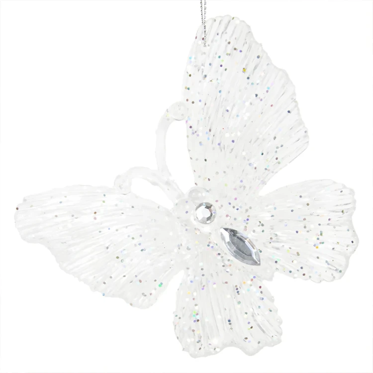 Motyl Zawieszka choinkowa - 11 cm fot. 4