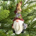 Świąteczny Gnom Zawieszka choinkowa - 9 cm fot. 8