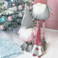 Różowe bombki choinkowe - 30 szt. 3 cm