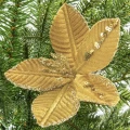 Poinsecja na klipsie - 11,5 cm fot. 12