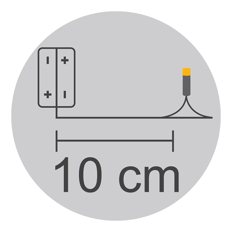 Światełka na druciku 40LED / 2m