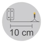 Światełka na druciku 40LED / 2m