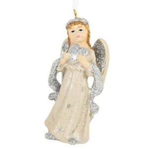 Aniołek - Świąteczna zawieszka na choinkę 8,5 cm