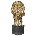 Złoty Lew - Statuetka Ozdobna 43 cm