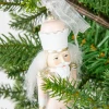 Dziadek do orzechów 12 cm - Świąteczna zawieszka na choinkę