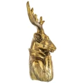 Figurka - Złoty zamyślony renifer - Wzór 1 fot. 5