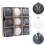 Bombki choinkowe 6 cm - kpl. 9 szt. fot. 12