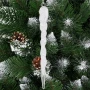 Sople akrylowe 15 cm - Zawieszka choinkowa kpl. 9 szt.