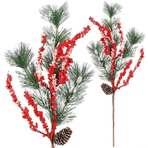 Gałązka Świąteczna 58 cm 