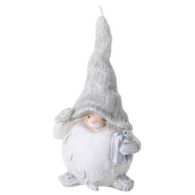Dekoracyjna parafinowa świeczka - Gnom 16 cm