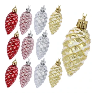 Szyszki na choinkę - kpl. 12 szt.