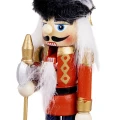 Drewniane żołnierzyki - Zawieszki choinkowe kpl. 3 szt. 13 cm