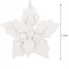 Biała gwiazda betlejemska 12 cm
