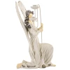 Figurka Anioła ze świecznikiem - 46cm