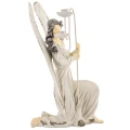 Figurka Anioła ze świecznikiem - 46cm
