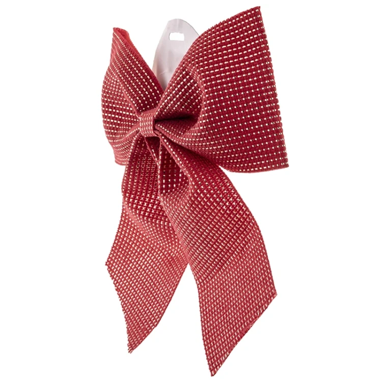 Duża Kokarda Ozdobna - Czerwona 29 cm