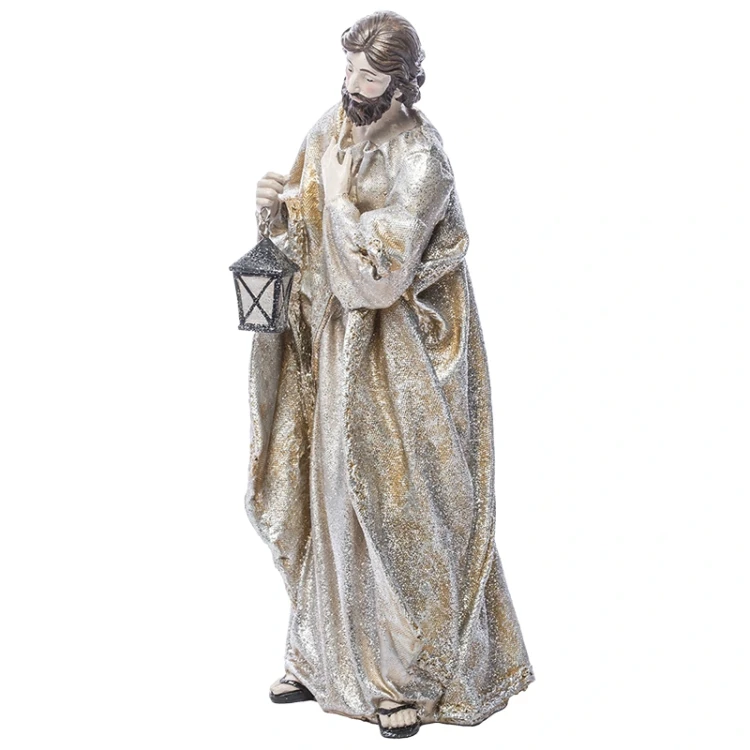 Szopka Bożonarodzeniowa - 40 cm kpl. 6 figur