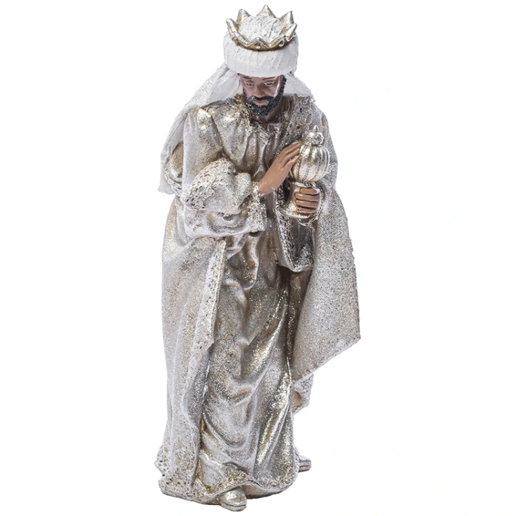 Szopka Bożonarodzeniowa - 40 cm kpl. 6 figur